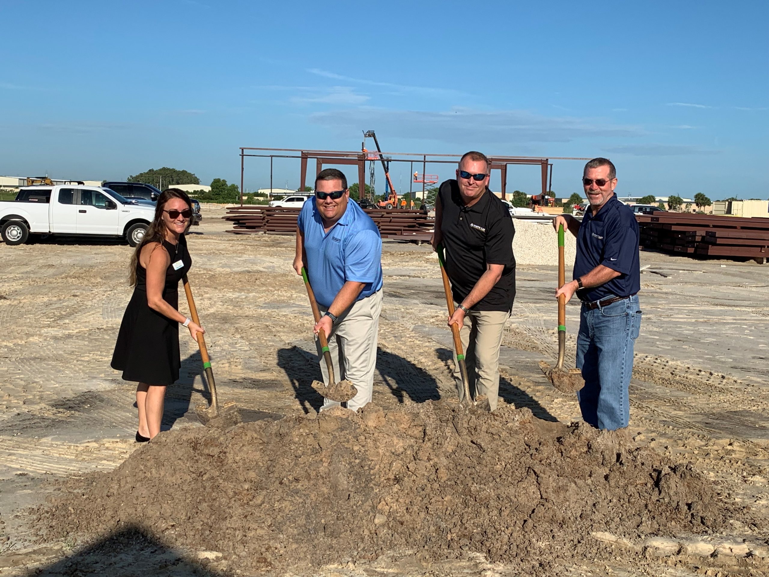 Seagate Hosts Groundbreaking of       White Cap Construction Supply