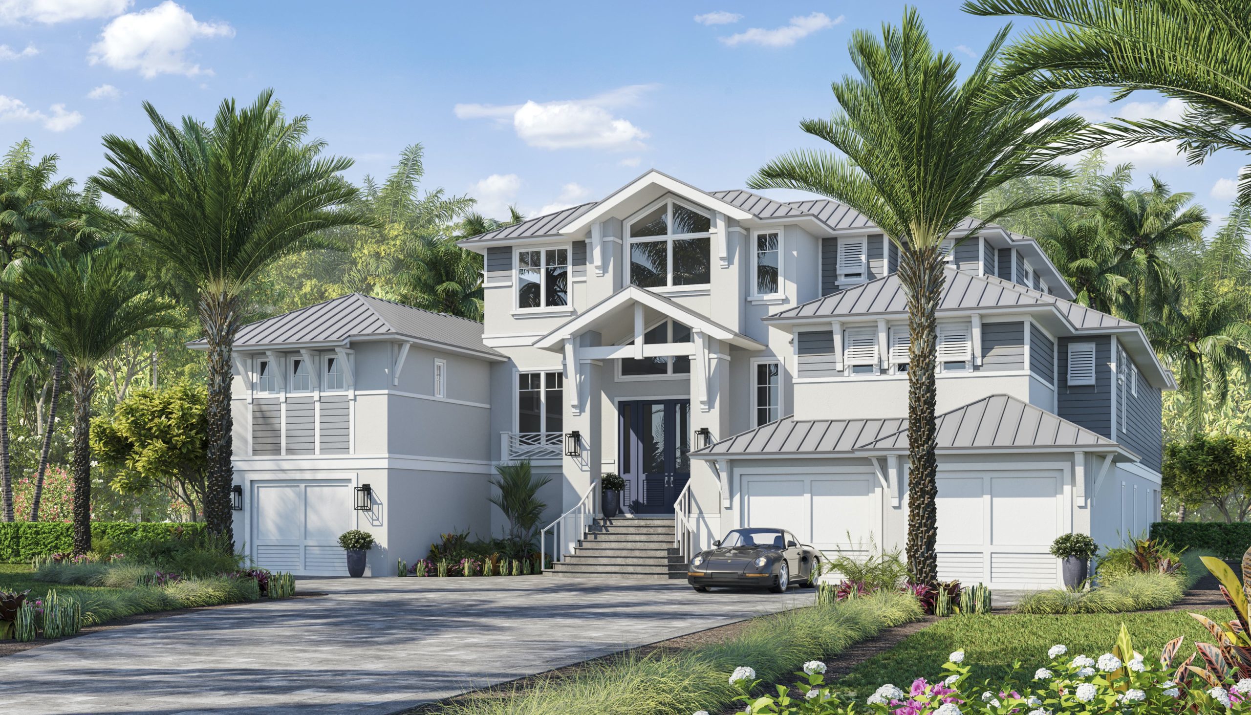 Sunny Isles. Front Rendering