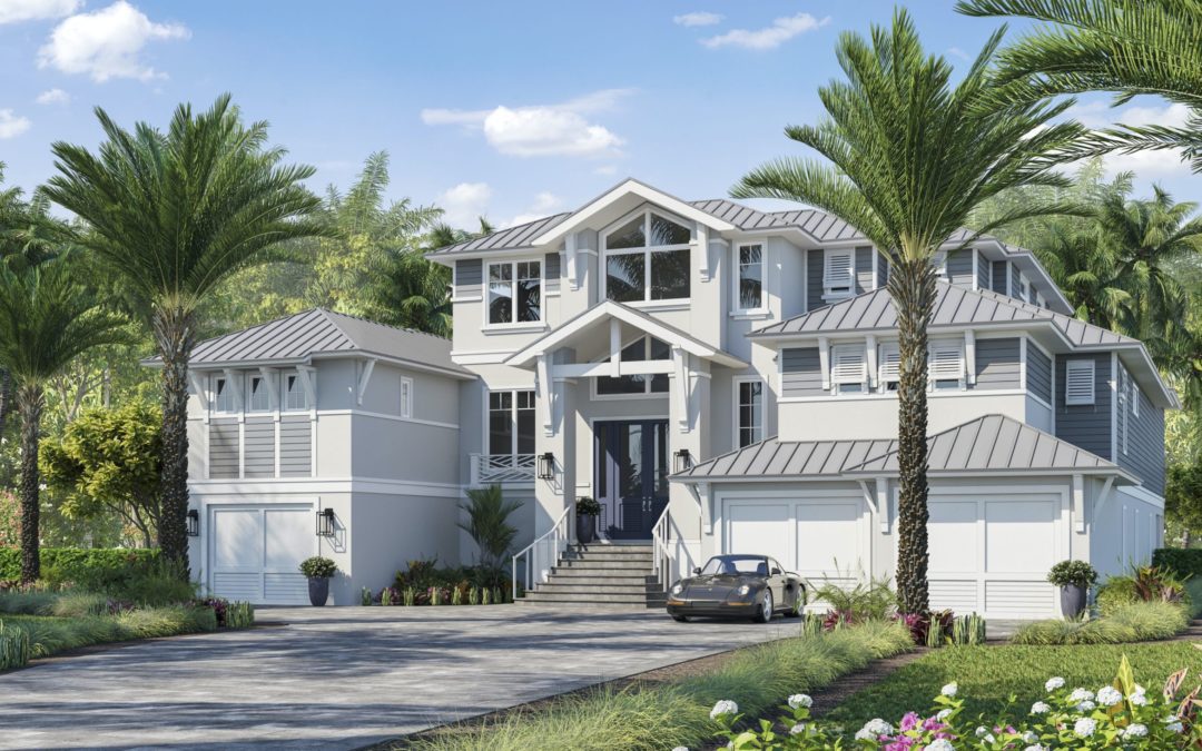 Sunny Isles Front Exterior Rendering