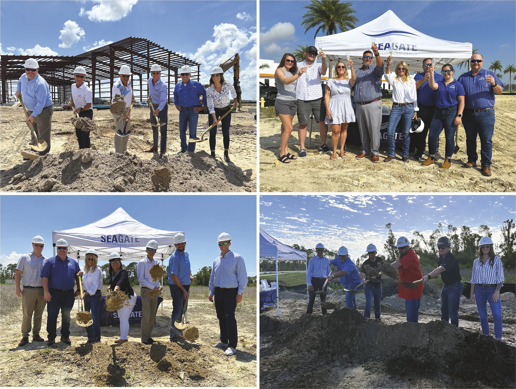 Breaks Ground on Four New Projects Last Week with More to Come
