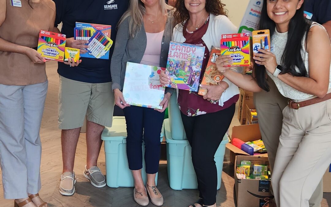 Seagate Development Group donates school supplies to Guadalupe Center